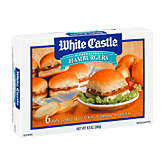 White Castle The Original Slider hamburgers, 100% beef, 6 ct, 3 - 2 packs Left Picture